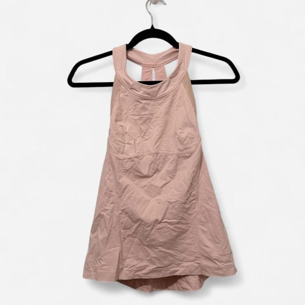 Lululemon blush pink racerback cutout athletic tank, est. S 🩷✨